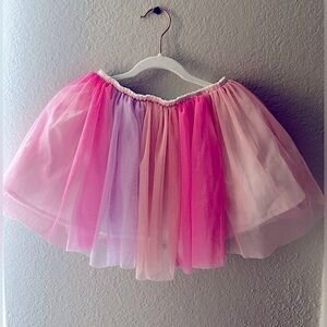Pink and purple tule skirt 1.5-2Y